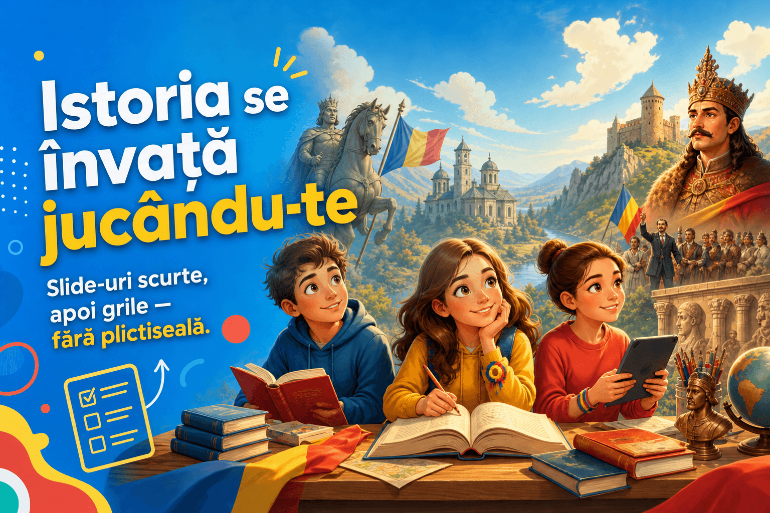 Istoria se învață jucându-te