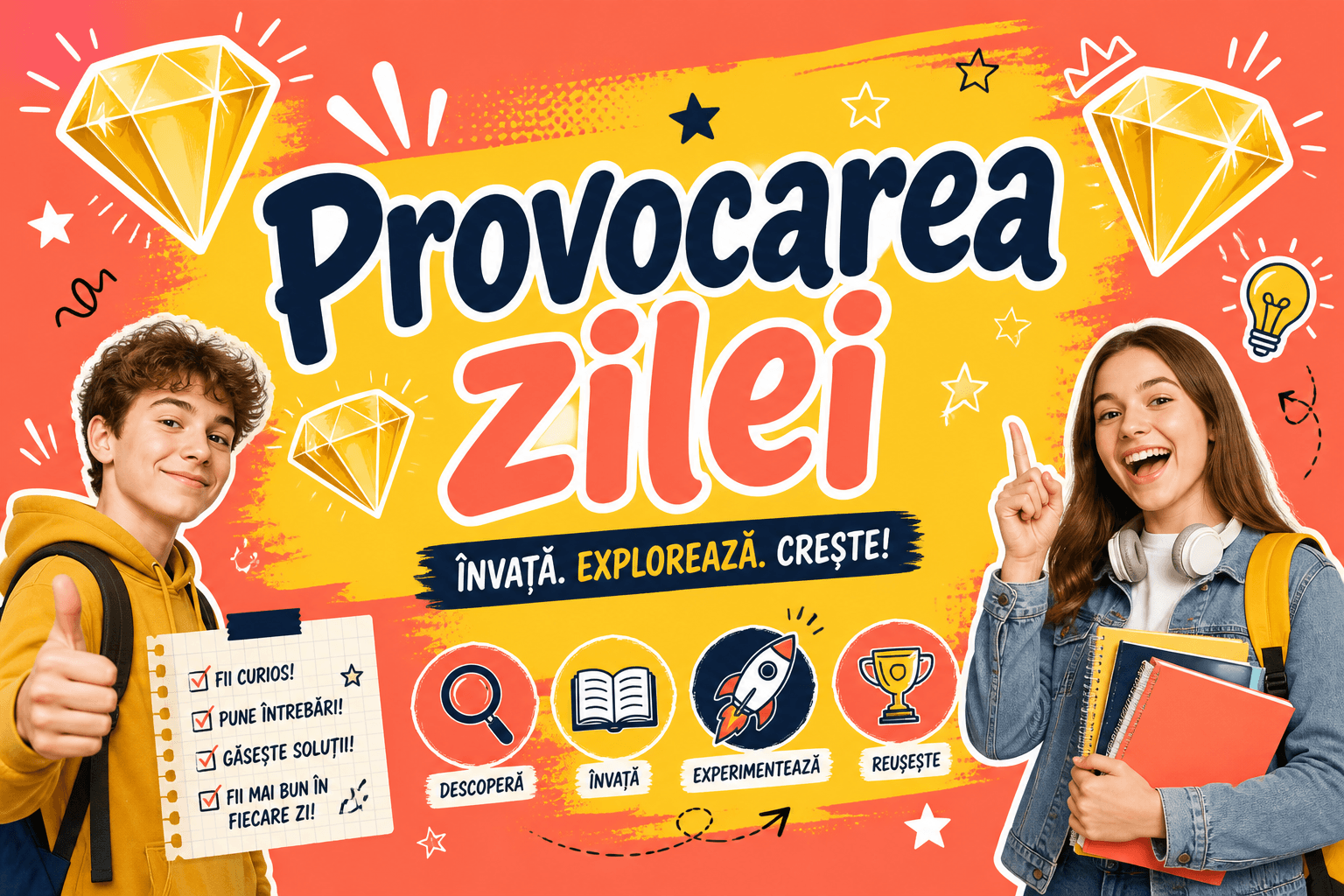 Provocarea zilei te ține în formă